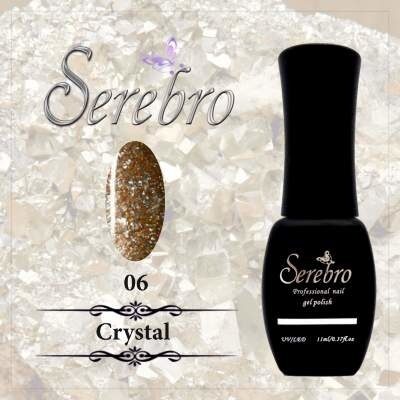 Гель-лак "Serebro" Crystal №06, 11 мл Гель-лак "Serebro" Crystal №06, 11 мл