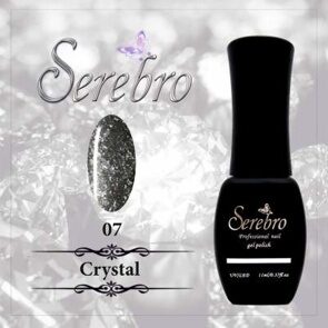 Гель-лак "Serebro" Crystal №07, 11 мл Гель-лак "Serebro" Crystal №07, 11 мл