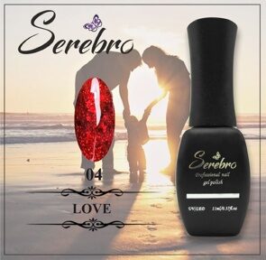 Гель-лак LOVE "Serebro" №04, 11 мл Гель-лак LOVE "Serebro" №04, 11 мл