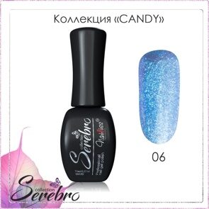 Гель-лак "Candy" "Serebro collection" №06, 11 мл