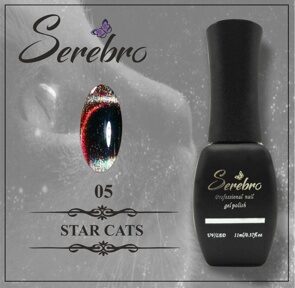 Гель-лак Star cats "Serebro" №05, 11 мл Гель-лак Star cats "Serebro" №05, 11 мл