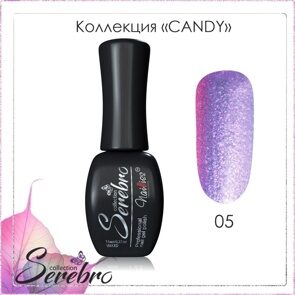 Гель-лак "Candy" "Serebro collection" №05, 11 мл