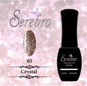 Гель-лак "Serebro" Crystal №05, 11 мл Гель-лак "Serebro" Crystal №05, 11 мл