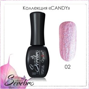 Гель-лак "Candy" "Serebro collection" №02, 11 мл